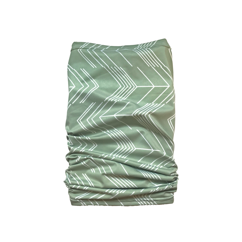 Abstract Arrows - Sage Green Tube