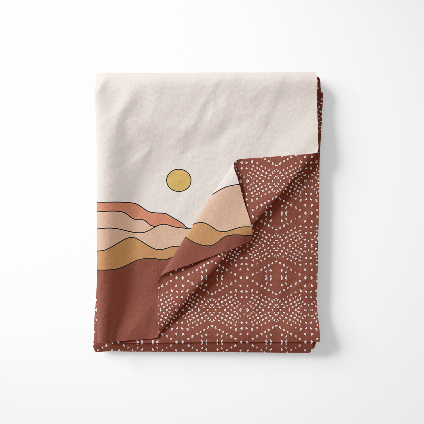 ALMOST PERFECT: Boho Blast / Groovy Desert Vibes Blanket Towel