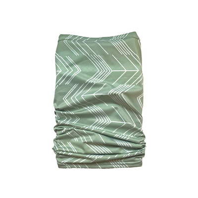 Abstract Arrows - Sage Green Tube