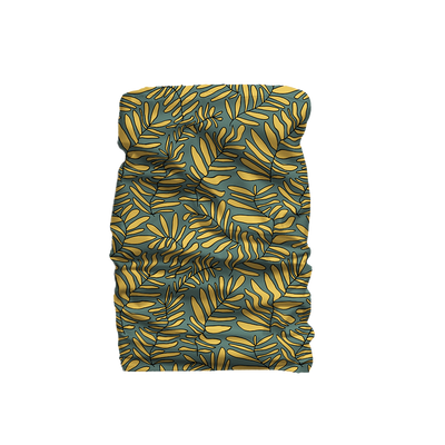 Luscious Leaves - Teal & Golden Tube